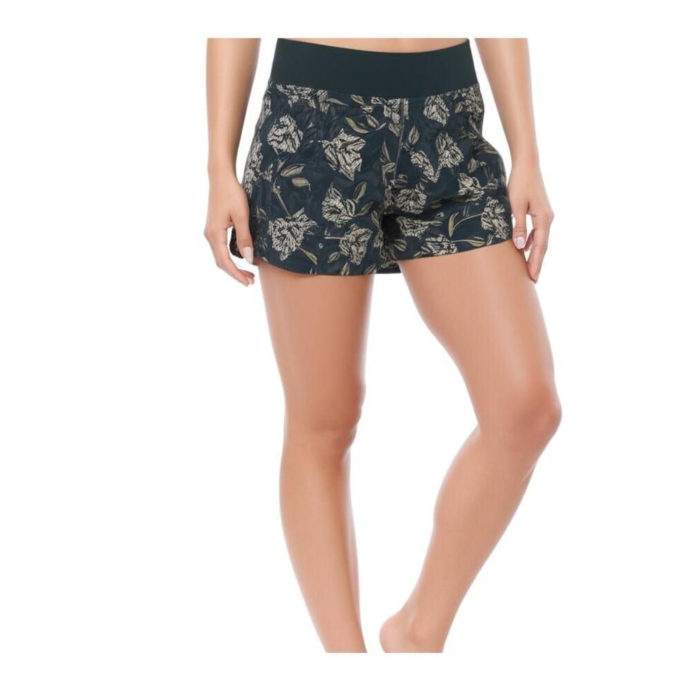 Athleta Womens Size 22 Floral Trekkie North Shorts Fall Activewear